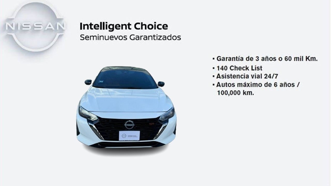 2024 Nissan Sentra SR PLATINUM BI TONO CVT L4 2.0L 145 CP 4 PUERTAS AUT BA AA