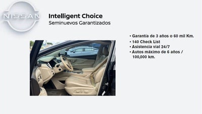 2019 Nissan Murano EXCLUSIVE, V6, 3.5L, 252 CP, 5 PUERTAS, AUT