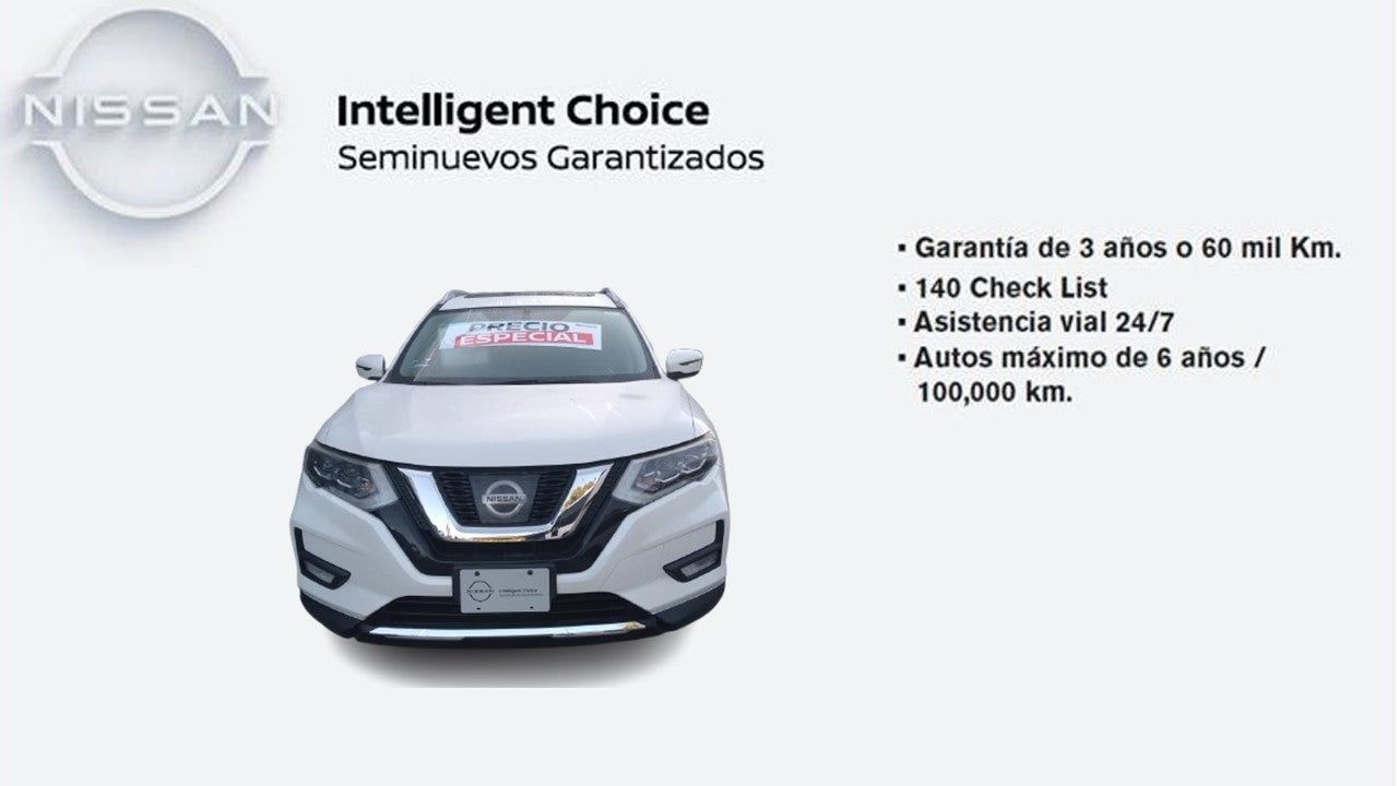 2020 Nissan X-Trail EXCLUSIVE HYBRID L4 2.5L 140 CP 5 PUERTAS AUT PIEL BA AA QC