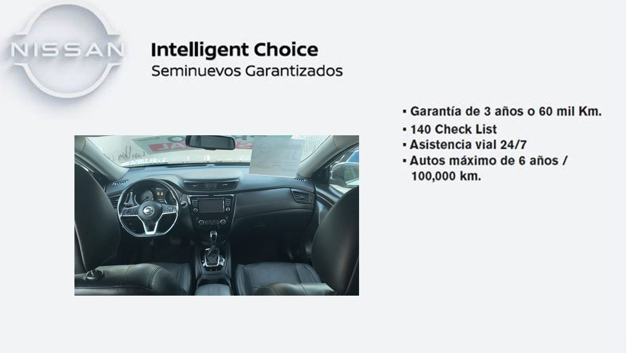 2020 Nissan X-Trail EXCLUSIVE HYBRID L4 2.5L 140 CP 5 PUERTAS AUT PIEL BA AA QC