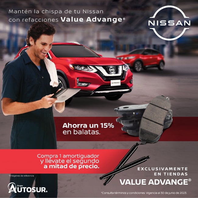  AHORRA 15% en Balatas | Nissan Chetumal | Chetumal, Quintana Roo